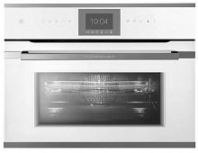 Компактный духовой шкаф с микроволнами Kuppersbusch CBM 6550.0 W3 Silver Chrome
